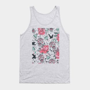 Mexican Holiday Day Of The Dead Tank Top